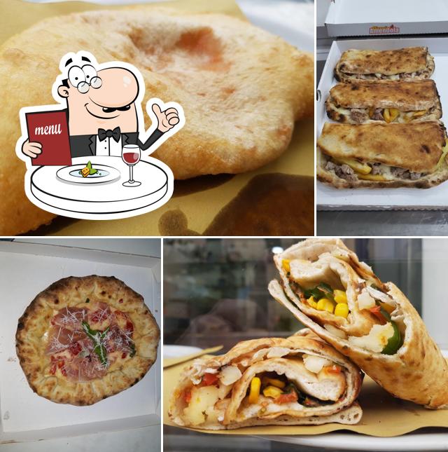 Platti al Pizzeria Amendola