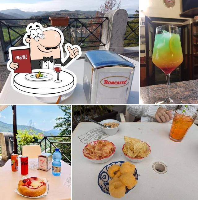 Cibo al Bar La Portella 1980