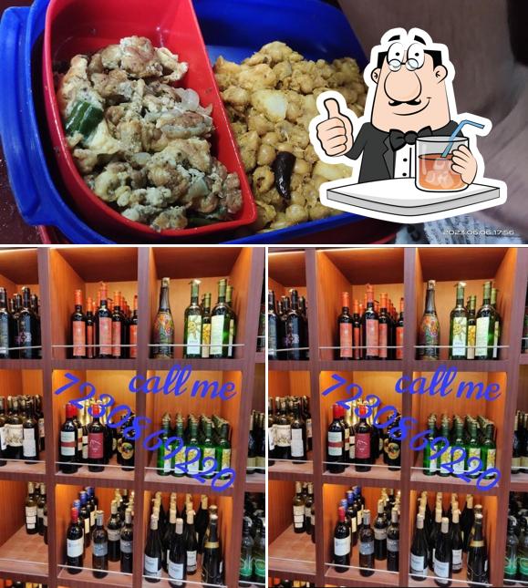 Check out the picture depicting drink and food at The Astoria F.L. Off Shop