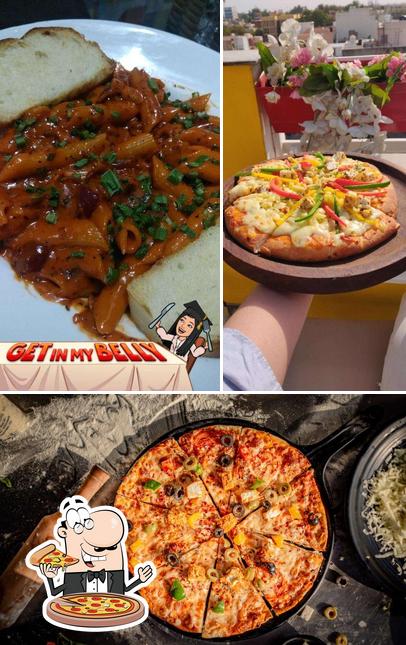 Get pizza at 4B