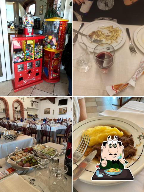 Cibo al Trattoria Gufo Nero