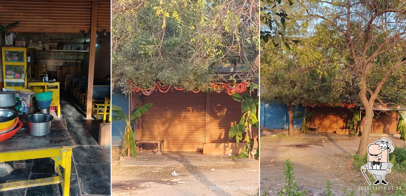 The exterior of Balaji poha and tea house