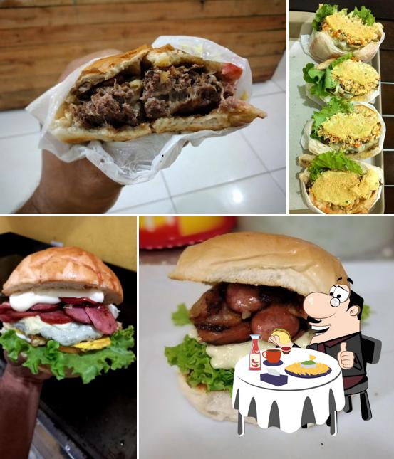 Deguste um dos hambúrgueres servidos no Falcão Burger
