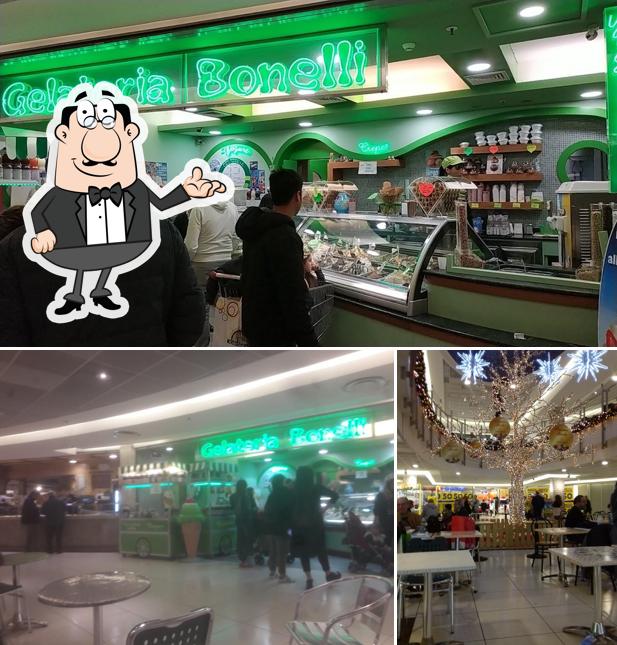 Gli interni di Gelateria Bonelli