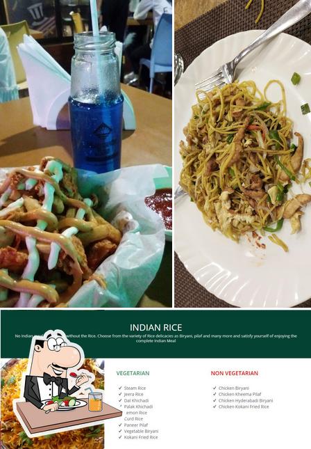 Food at Harsha Beach Restaurant