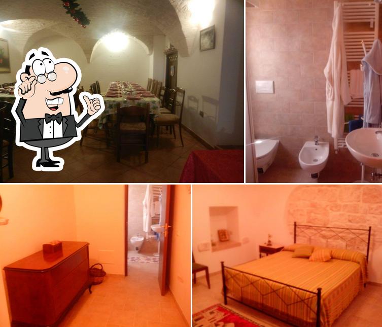 Gli interni di Masseria Pastore