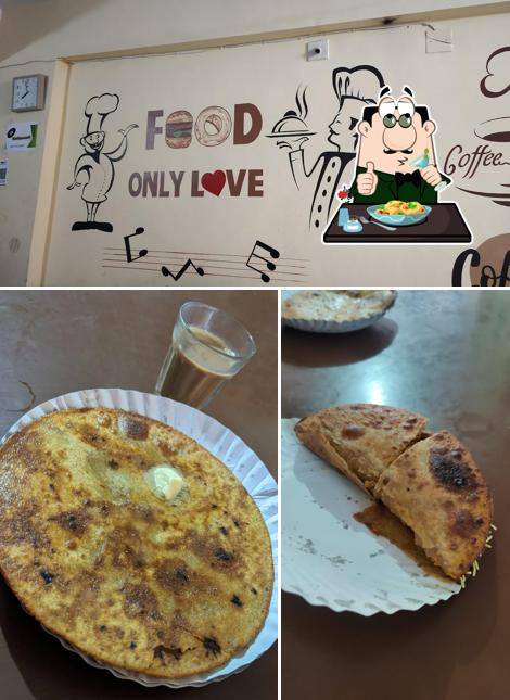 Food at Modern tea and nasta house