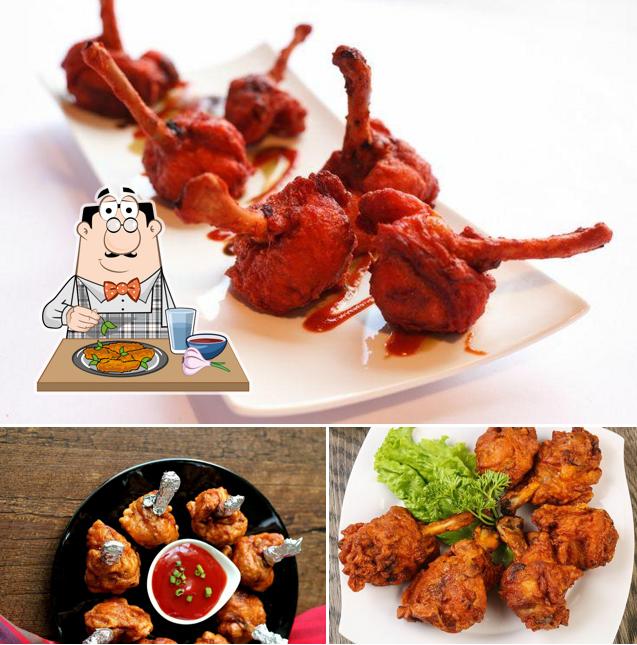 Chicken wings at OMR AL-NOOR RESTAURANT