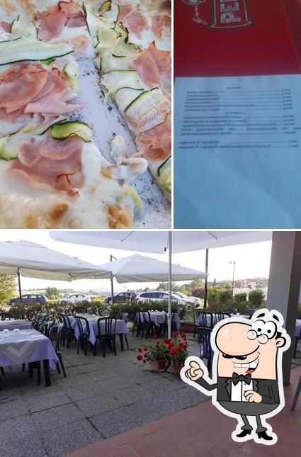 Gli interni di Pizzeria la Koccinella