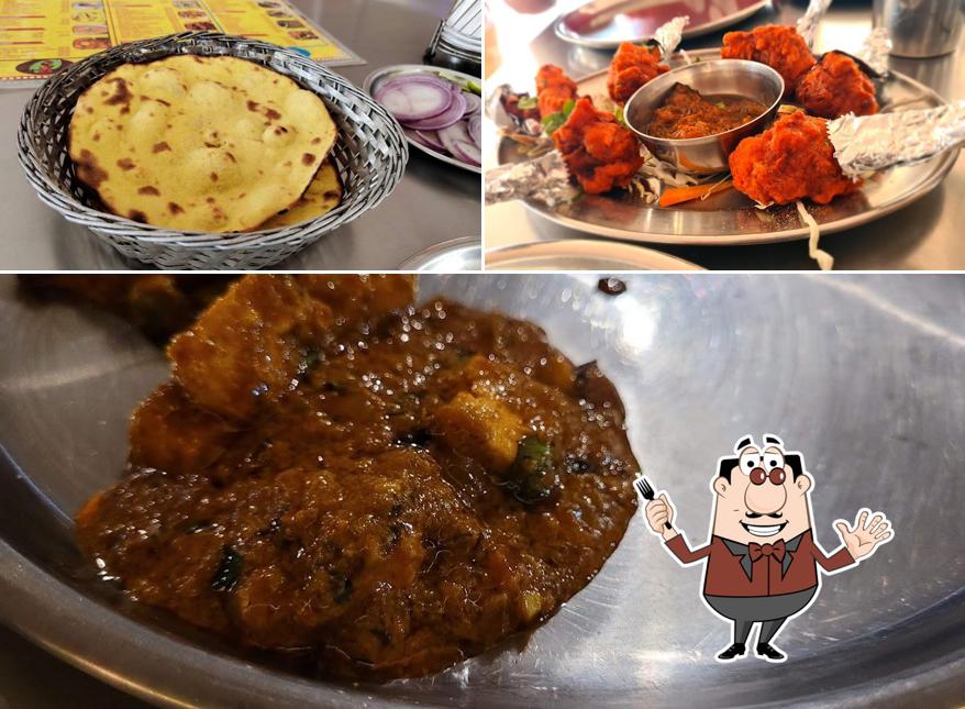Food at Sidhu Punjabi Dhaba