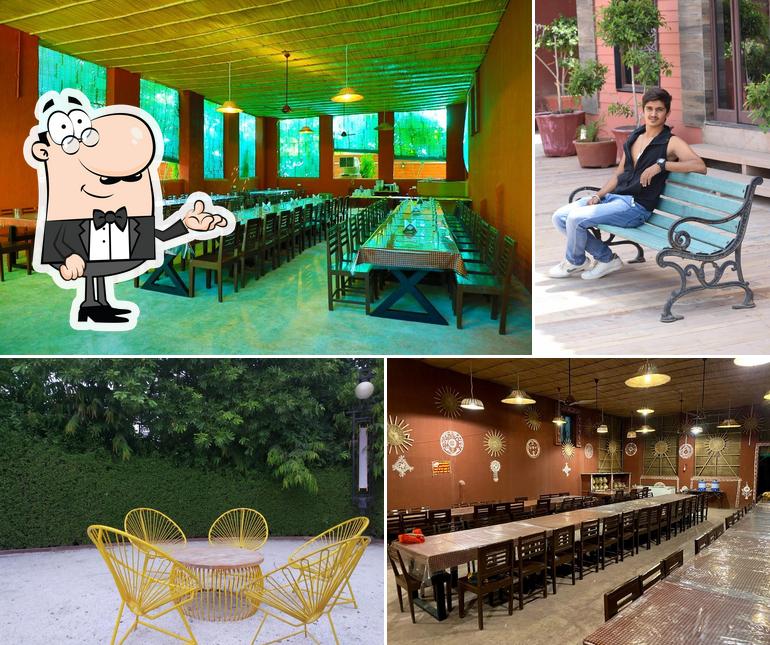 The interior of Harigarh Village Resort