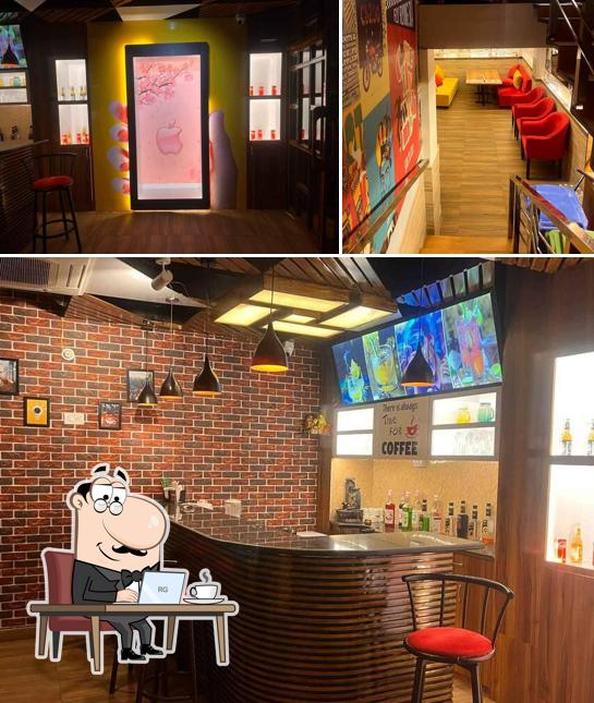 The interior of The Bizz Cafe & Restaurant