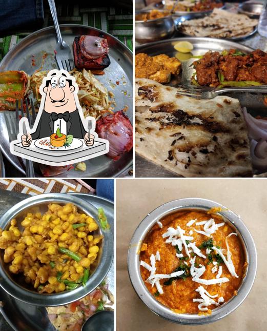 Food at Veerji Ka Dhaba