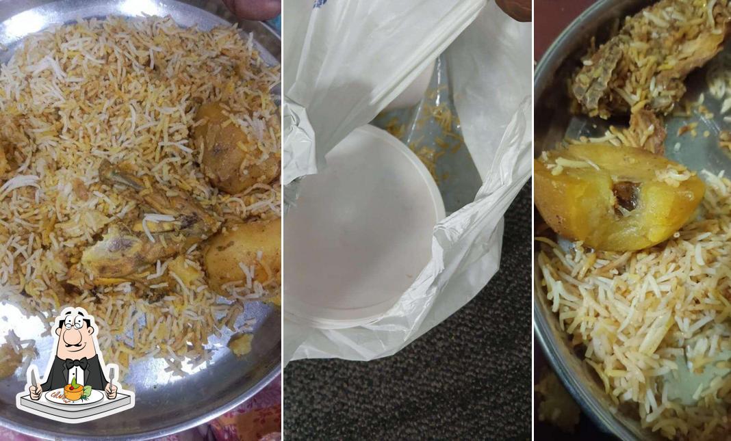 Food at Zam Zam Biryani