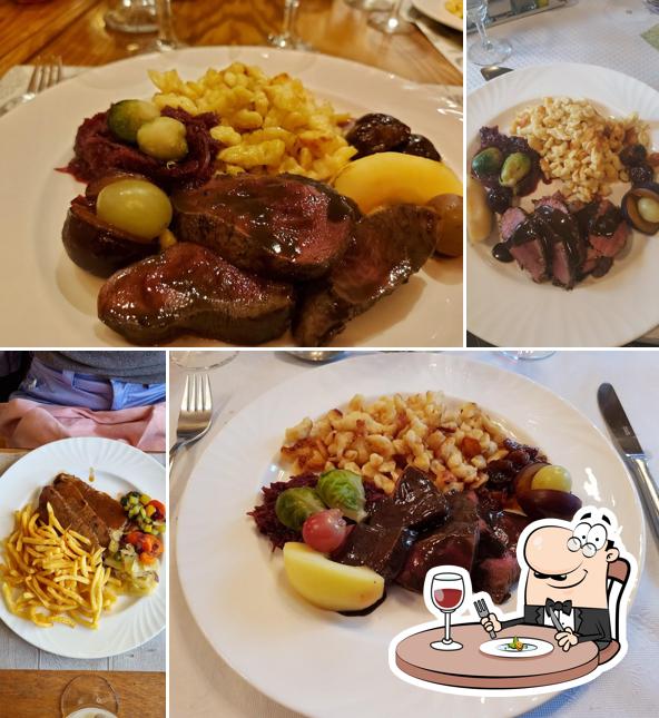 Platti al Restaurant Chez Bichon