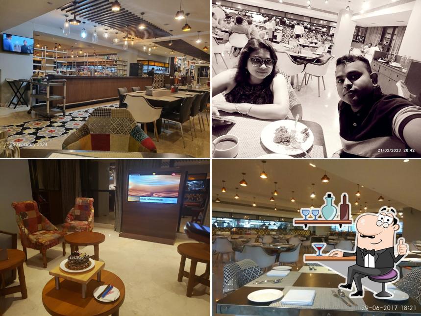 The interior of Bazar-All Day Dining Restaurant