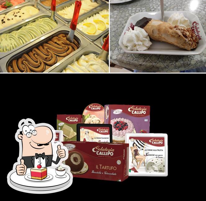 Gelateria Callipo serve un'ampia selezione di dolci