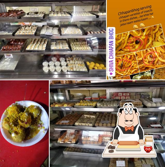 Chhappan Bhog provides a variety of sweet dishes