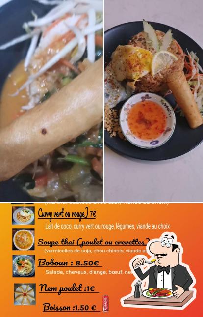 Nourriture à Easy thai lens
