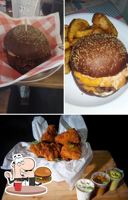 Hambúrguer em Fogo Comedoria