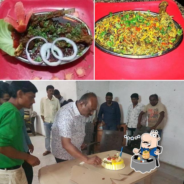 Food at Jay Ambe Restaurant