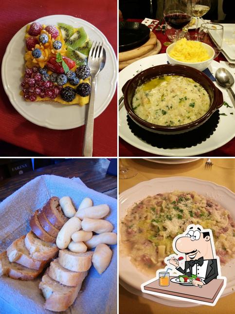 Platti al Osteria degli Specchi