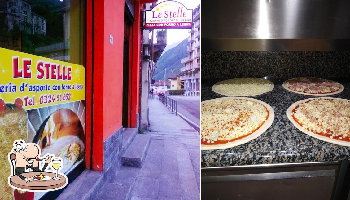 Cibo al Pizzeria le Stelle Villadossola