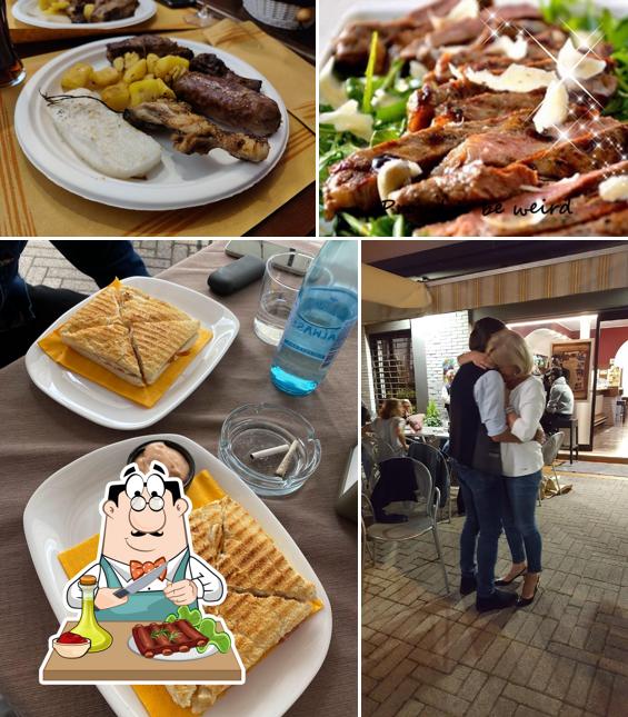 Prenditi i piatti di carne a Andy Bar