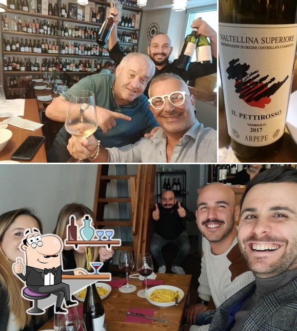 Gli interni di Baiocco Enoteca del mercato
