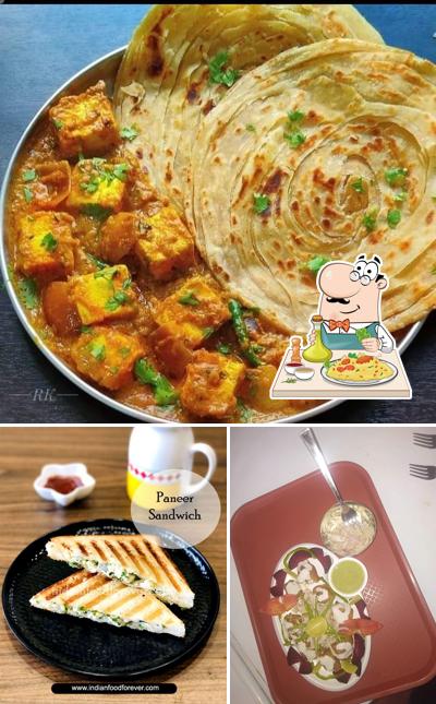 Meals at D.S. food corner & R.K. party hall