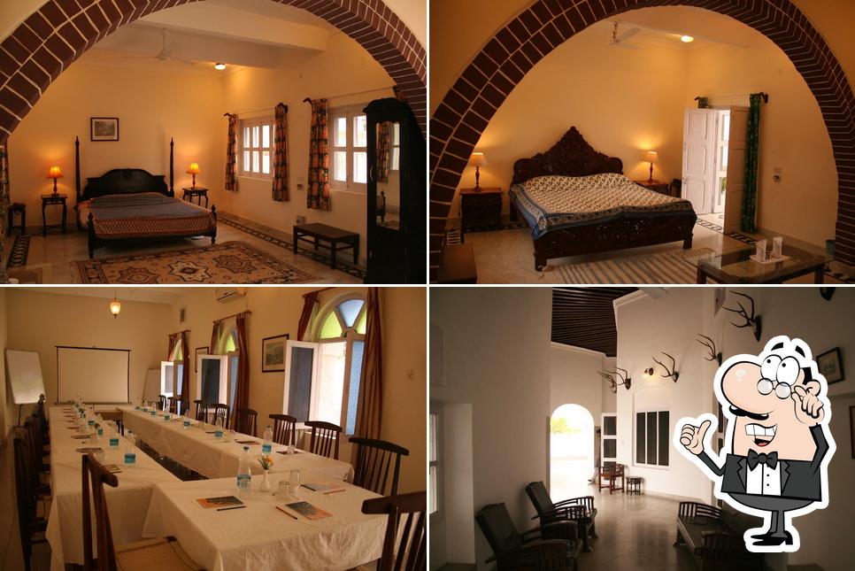 The interior of Hotel The MudFort Kuchesar