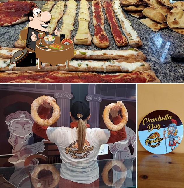 La foto della cibo e interni di Pizzeria Lupin
