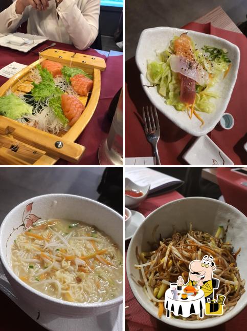 Platti al Ristorante Giapponese Aiko Funo