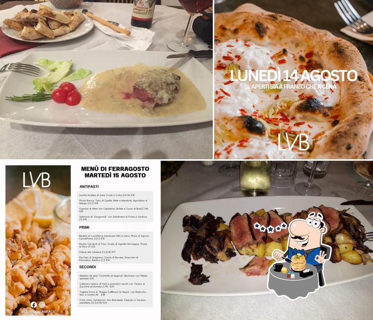 Platti al Ristorante La Vecchia Brace