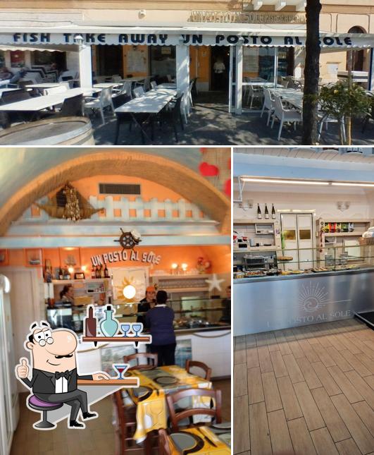 Dai un'occhiata agli interni di Ristorante Un Posto Al Sole Fiumicino