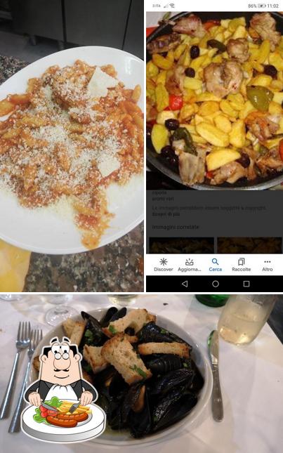 Platti al Ristorante la Taverna Ceretana
