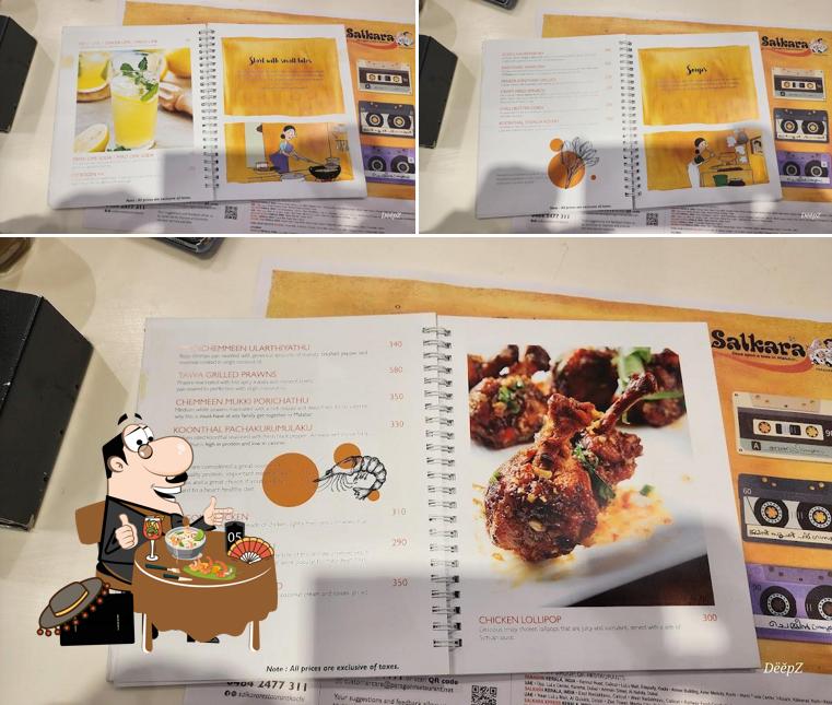 Meals at Salkara Restaurant