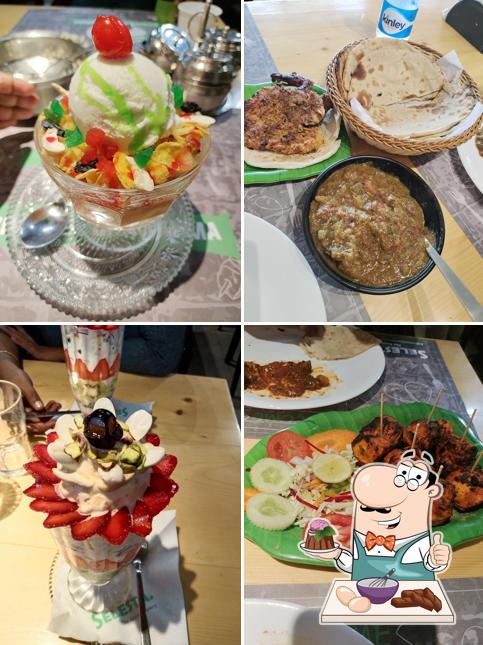 Selesta Restaurant serves a range of sweet dishes