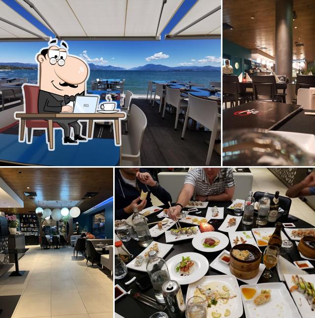 Siediti a un tavolo di Sushi Zen