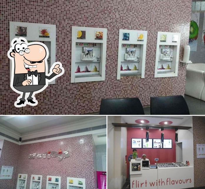 The interior of Cravingz