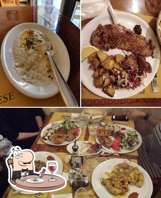 Cibo al Al Madina specialità Mediorientali