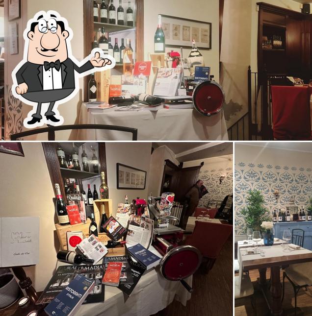 Gli interni di Bistrot del Castello