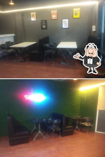 The interior of Sip Dip ynr