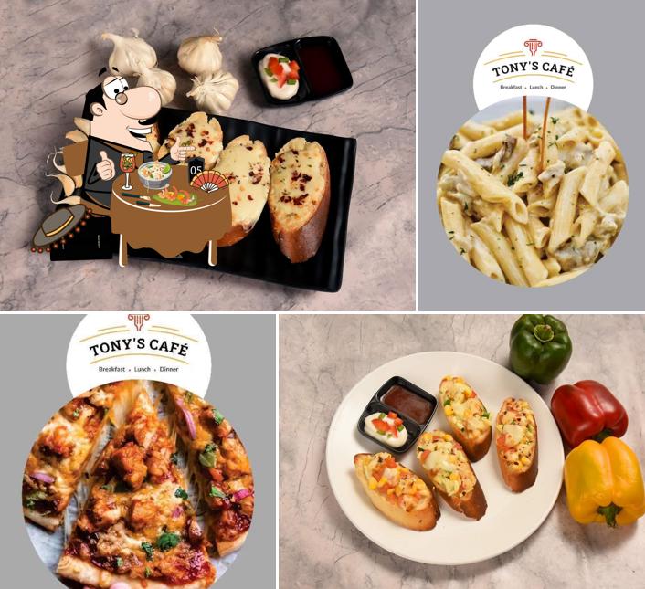 Food at TONY'S PIZZA