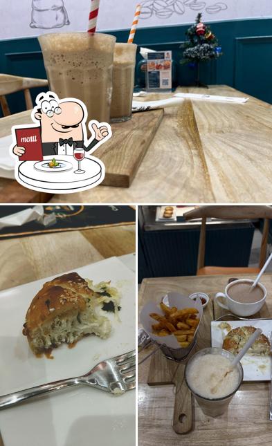 Meals at Caffeinated Shots Cafe