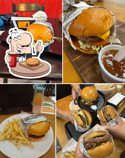 Delicie-se com um hambúrguer no El Burguer