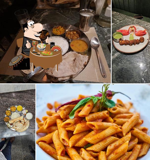 Meals at GujRaj Veg Restaurant 10 - 2 குஜ்ராஜ் சைவ உணவகம் Punjabi Dhaba Gujarati Rajasthani Hotel AK International Chennai