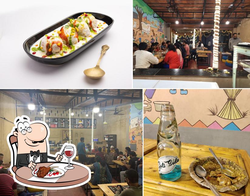 Isar Ji cafe provides meat meals
