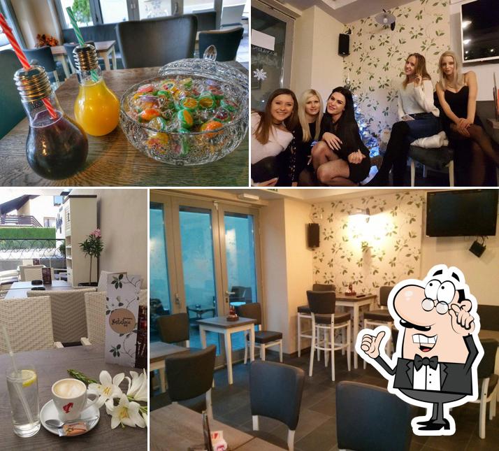 Gli interni di Kavarna Nostalgija Nina Bergant s.p