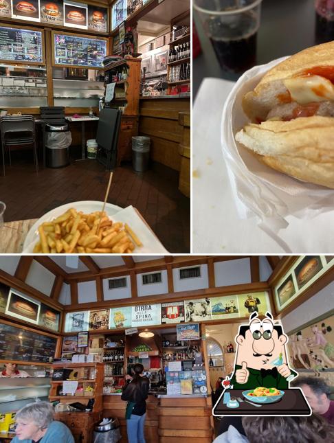 Cibo al Margy Burger Milano